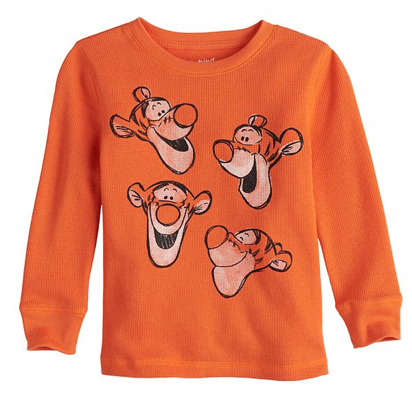 Disney's Tigger from Winnie the Pooh Toddler Boy Thermal Tee Size 5T 