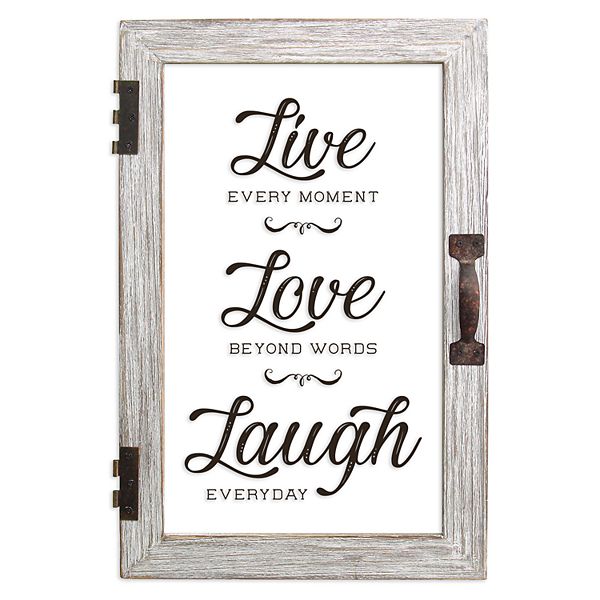 Stratton Home Decor Live Love Laugh Wall Decor