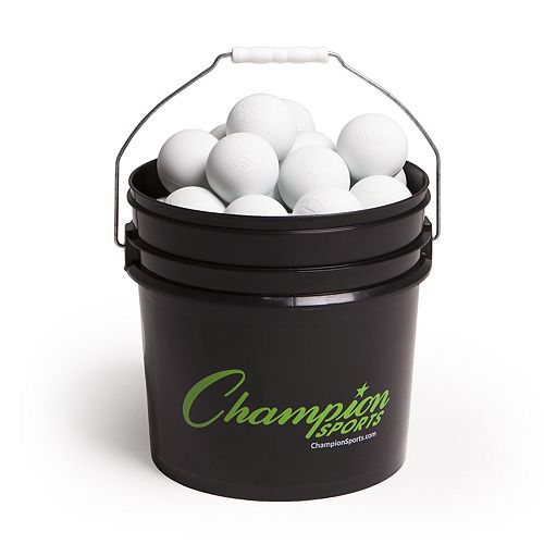 Champion Sports Lacrosse Balls in a Bucket Sports & Outdoors Balls ...