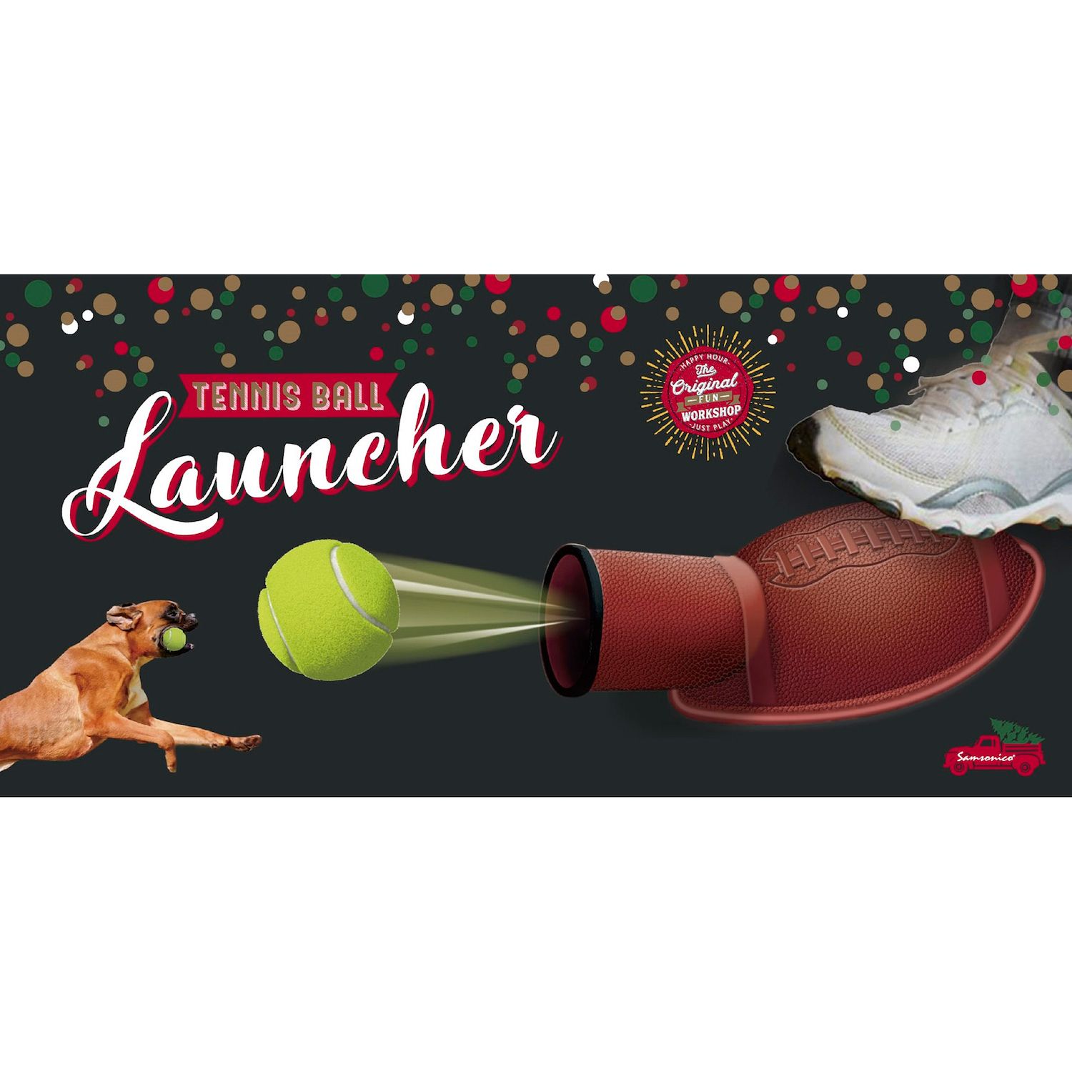 original fun factory tennis ball launcher