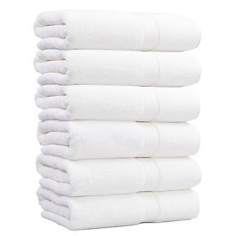 Linum Home Textiles 6 pc Turkish Cotton Terry Bath Towel Set