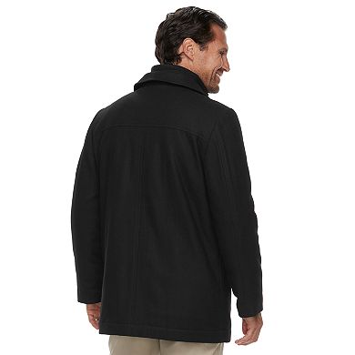 Men's Ike Behar Modern-Fit Wool-Blend Top Coat