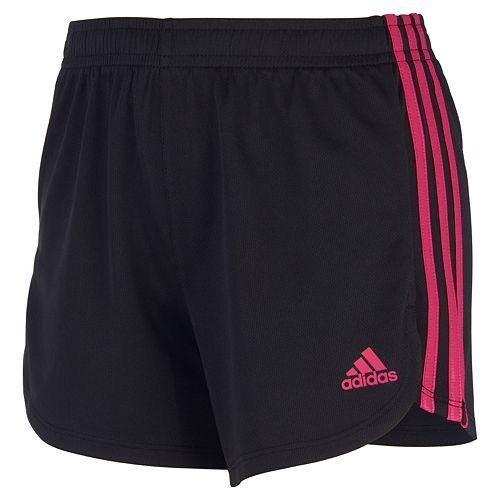 Girls 7-16 adidas Sport Stripe Mesh Shorts