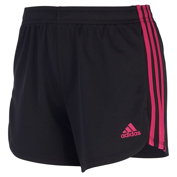 Girls adidas YRC THREE STRIPE MESH SHORT