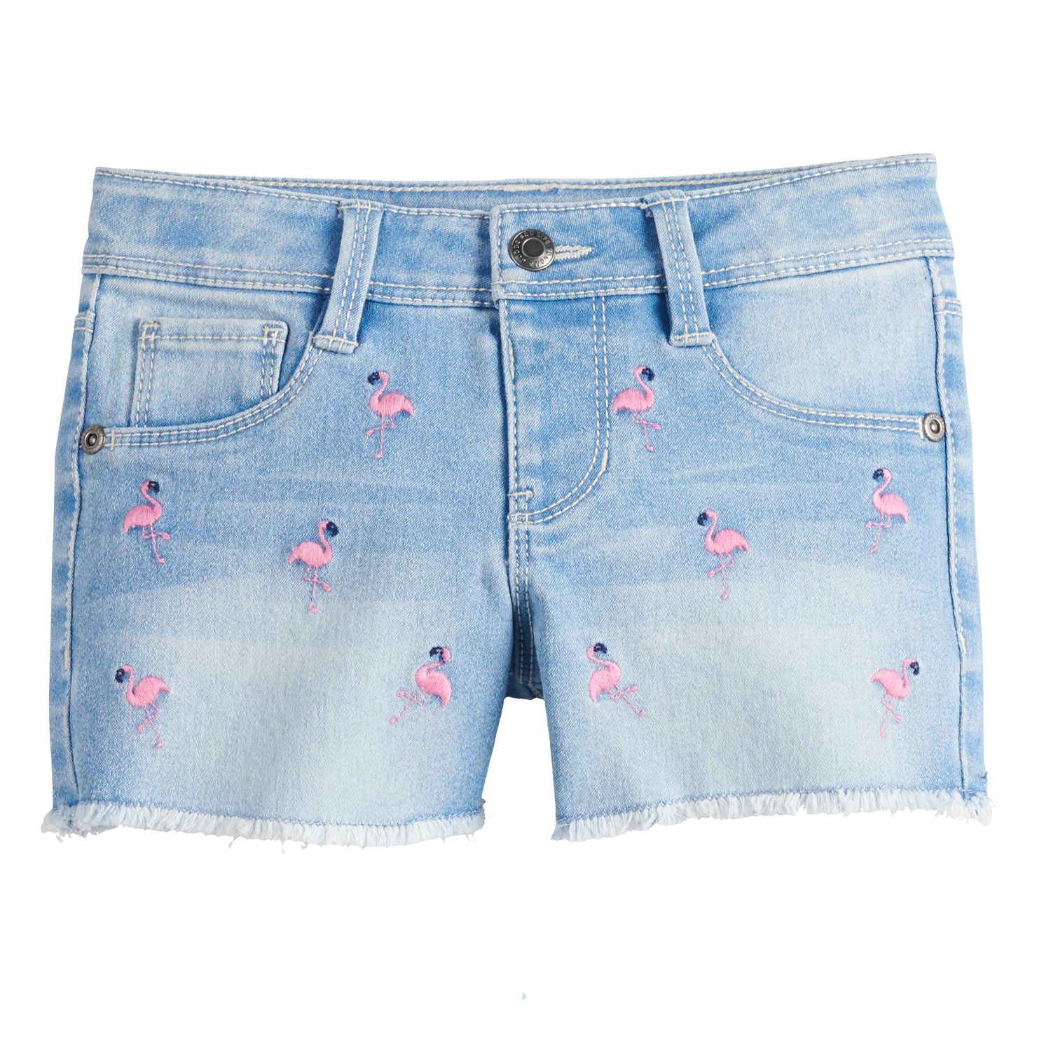 short jeans flamingo