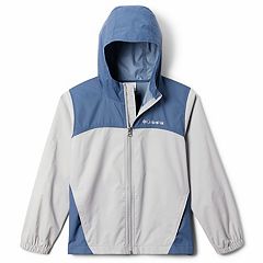 Boys 4-20 Columbia Rain-zilla Fleece-lined Rain Jacket