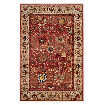 Safavieh Kashan Jenn Floral Framed Rug