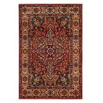 Safavieh Kashan Marcella Floral Framed Rug