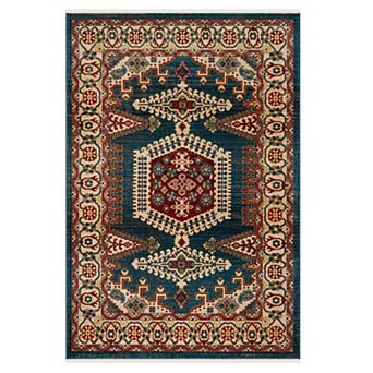 Safavieh Kashan Maria Geometric Framed Rug