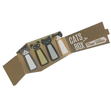 Streamline Cats in the Box Memo Tabbies