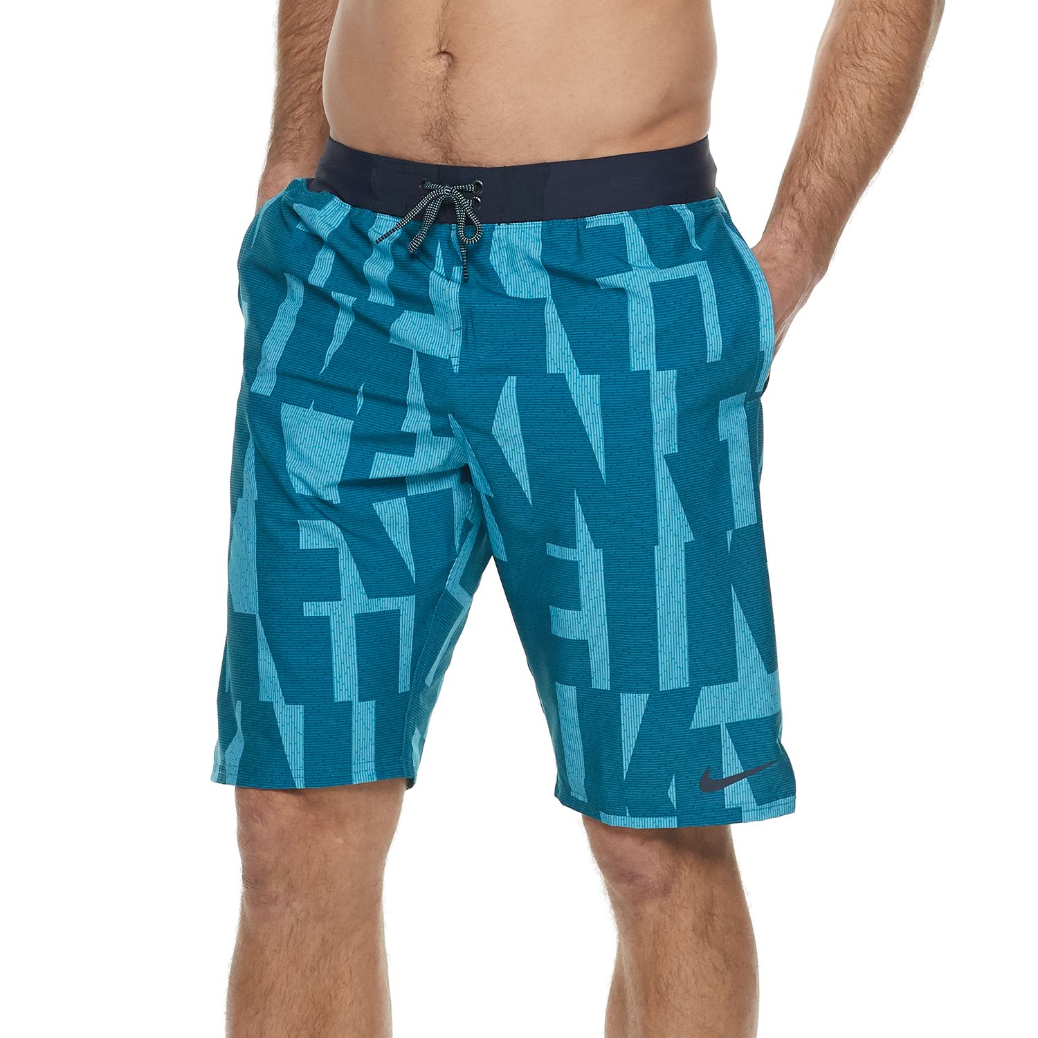 kohls mens nike swim trunks