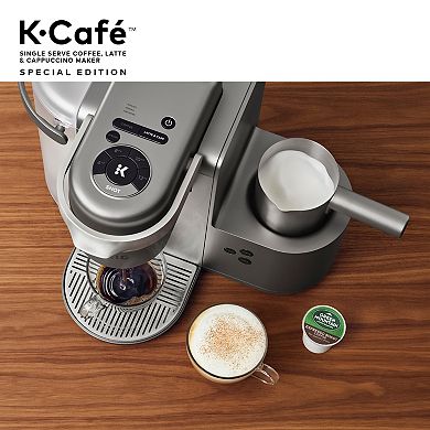 Keurig® K-Cafe® Single-Serve K-Cup Pod® Coffee, Latte & Cappuccino Maker