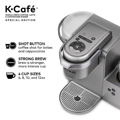 Keurig® K-Cafe® Single-Serve K-Cup Pod® Coffee, Latte & Cappuccino Maker