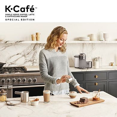 Keurig® K-Cafe® Single-Serve K-Cup Pod® Coffee, Latte & Cappuccino Maker