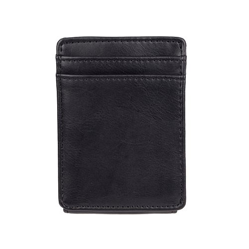 Men's Exact Fit RFIDBlocking Stretch Slim FrontPocket Wallet With