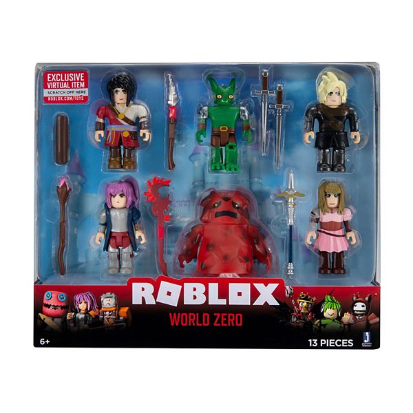 Roblox Action Collection - World Zero Six Figure Pack w/ Exclusive