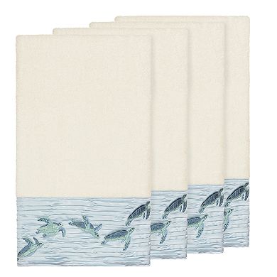 Linum Home Textiles Turkish Cotton Mia Embellished Bath Towel Set