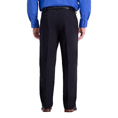 Big & Tall Haggar Work-To-Weekend PRO Relaxed-Fit No-Iron Stretch Flat-Front Expandable-Waist Pants
