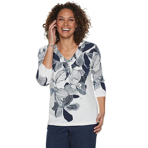 Women's Alfred Dunner Studio Floral Top