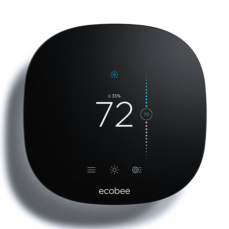 ecobee Black Smart Thermostat (Wi-Fi Compatible) | EB-STATE3LT-02