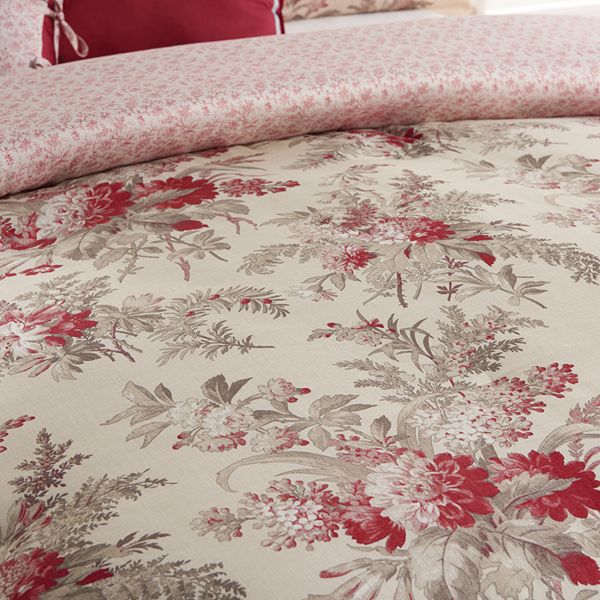 Croft & Barrow® Bouquet Cotton 5-piece Reversible Comforter Set