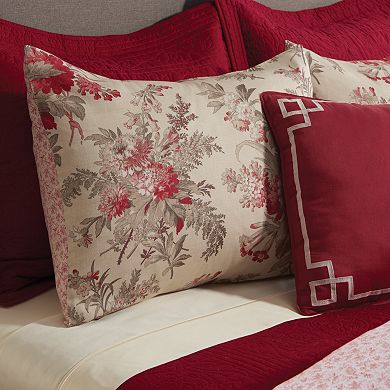 Croft & Barrow® Bouquet Cotton 5-piece Reversible Comforter Set