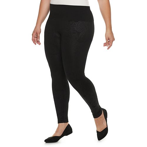 high waisted gym leggings plus size