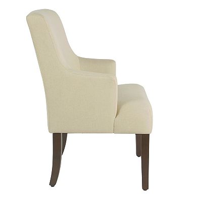 HomePop Meredith Stain Resistant Accent Chair