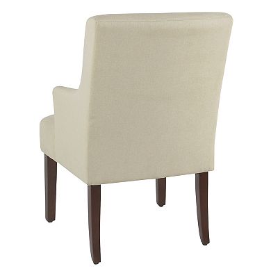 HomePop Meredith Stain Resistant Accent Chair