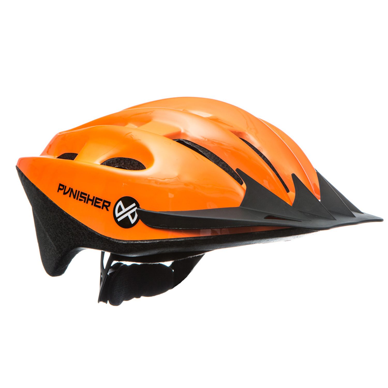 cycling helmet orange