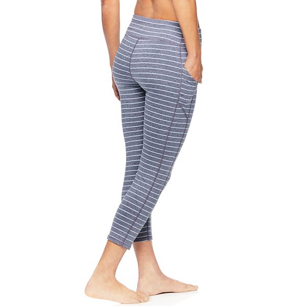 gaiam om high rise yoga capri