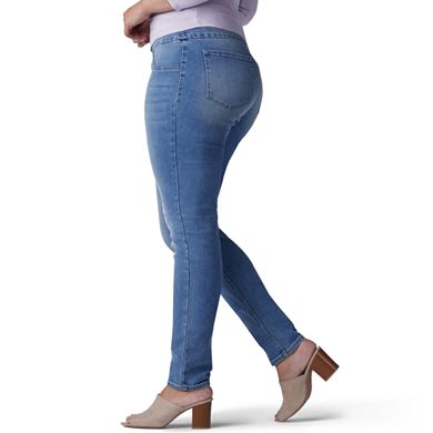Plus Size Lee Sculpting Pull-On Mid-Rise Skinny Jeans