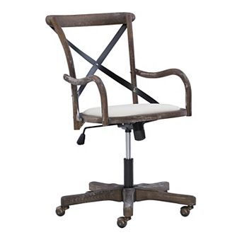 Linon Carson Cafe Desk Chair