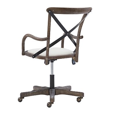 Linon Carson Cafe Desk Chair