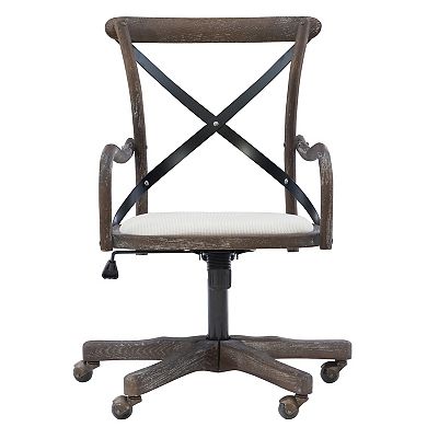 Linon Carson Cafe Desk Chair