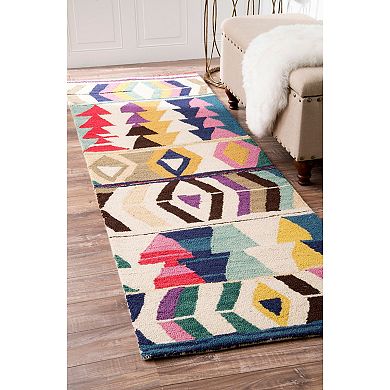 nuLOOM Ofelia Colorful Geometric Rug