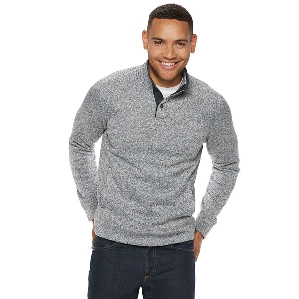 Men's Sonoma Goods For Life® Supersoft Modern-Fit Sweater Fleece ...