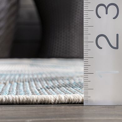 nuLOOM Trudy Leaves Indoor / Outdoor Rug