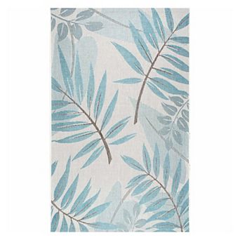 nuLOOM Trudy Leaves Indoor / Outdoor Rug