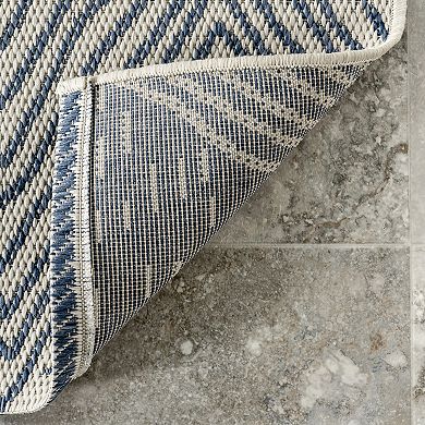 nuLOOM Wavy Chevron Indoor/Outdoor Rug