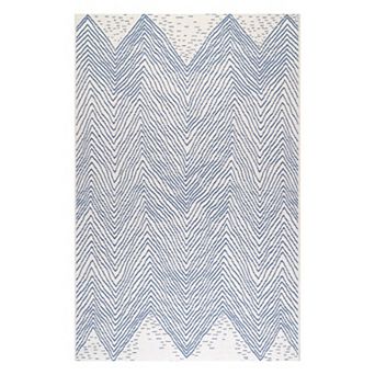 nuLOOM Wavy Chevron Indoor/Outdoor Rug