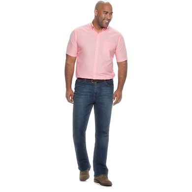 Big & Tall Croft & Barrow Classic-Fit Easy-Care Button-Down Shirt