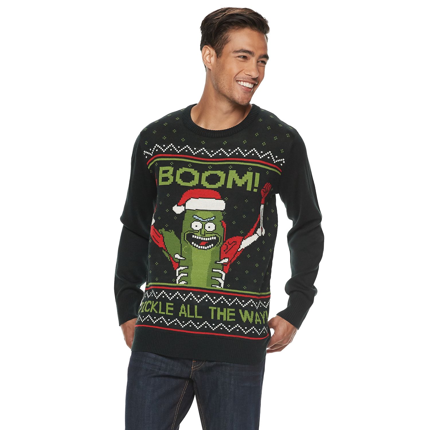 pickle christmas sweater