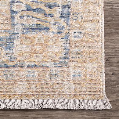nuLOOM Valerie Distressed Fringe Rug - 4'3" x 6'6"