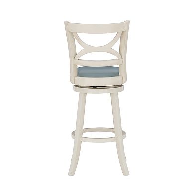 Linon Sawyer Swivel Bar Stool
