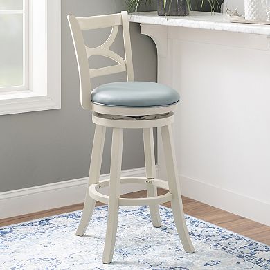 Linon Sawyer Swivel Bar Stool