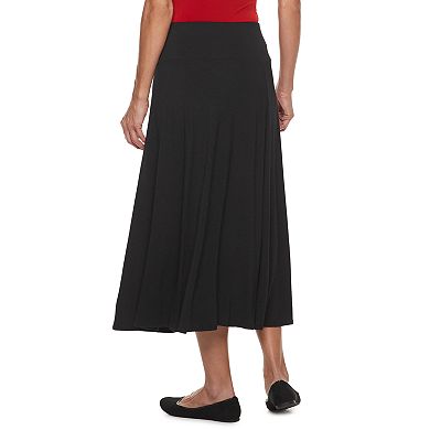 Women's Dana Buchman Black Midi Skirt