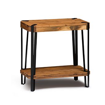 Alaterre Furniture Ryegate Live Edge End Table