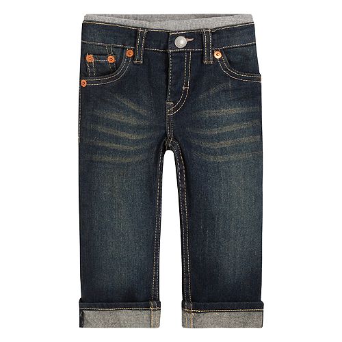 baby boy black levi jeans