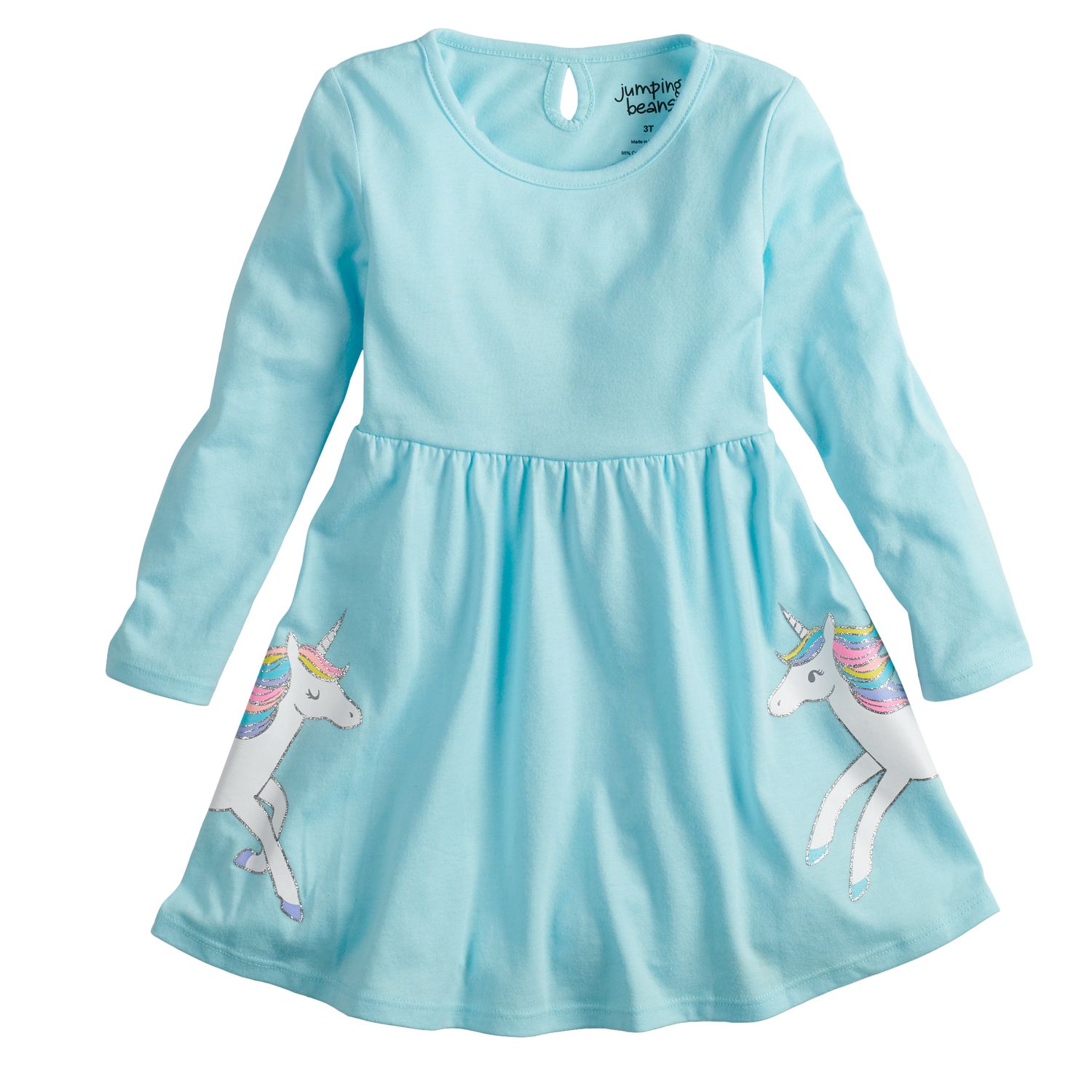 jumping beans unicorn dress